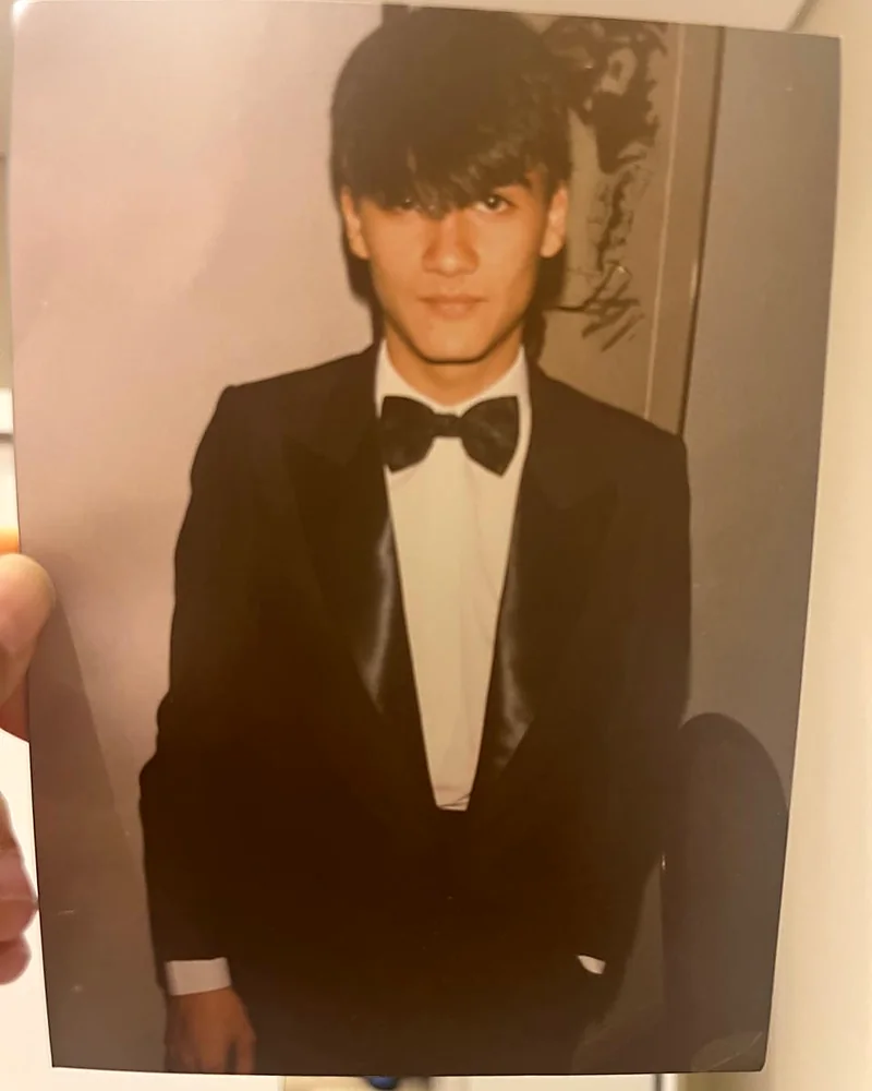 André Matsushita jovem
